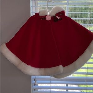 Little girls red cape